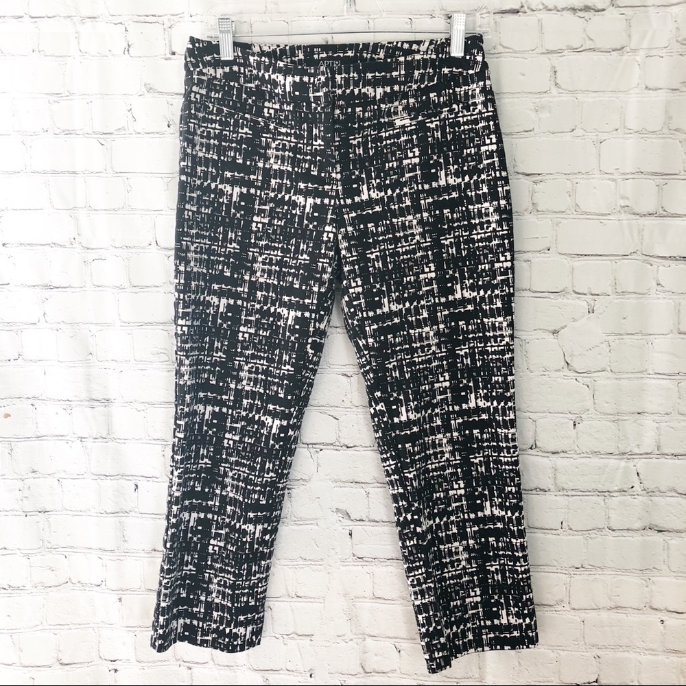 Apt 9 Printed Capri Cigarette Pant 2